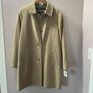 NWT London Fog Size Medium Pea Coat Trench Jacket